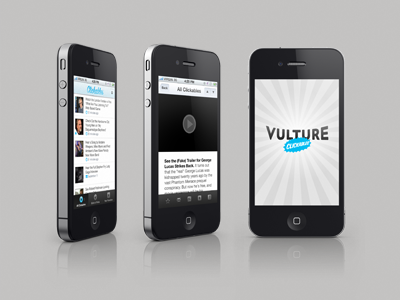 Clickables App clickables ios iphone ui vulture