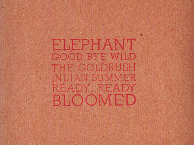 Souvenir, Back recycled paper rubber stamp souvenir the commonwealth