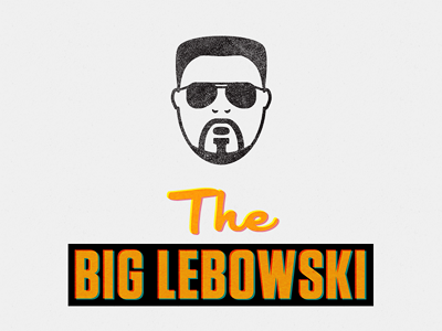 The Big Lebowski big lebowski bowling dude face movie poster walter yellow