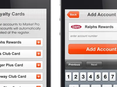 Shopping Mobile App app mobile
