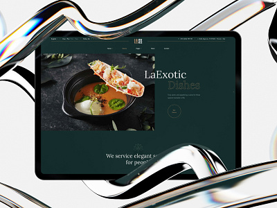 La.Revi Elegant/Luxury Restaurant Web Design branding designer elegant footer framer template freelance header la.revi larevi luxury restaurant restaurant app restaurant website service ui ui design ux web design web designer website