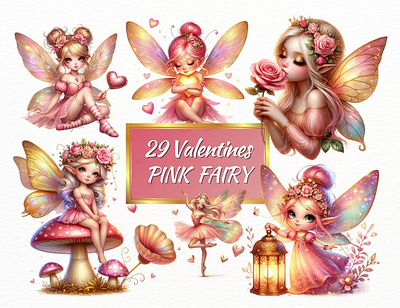 Valentines Day Fairies