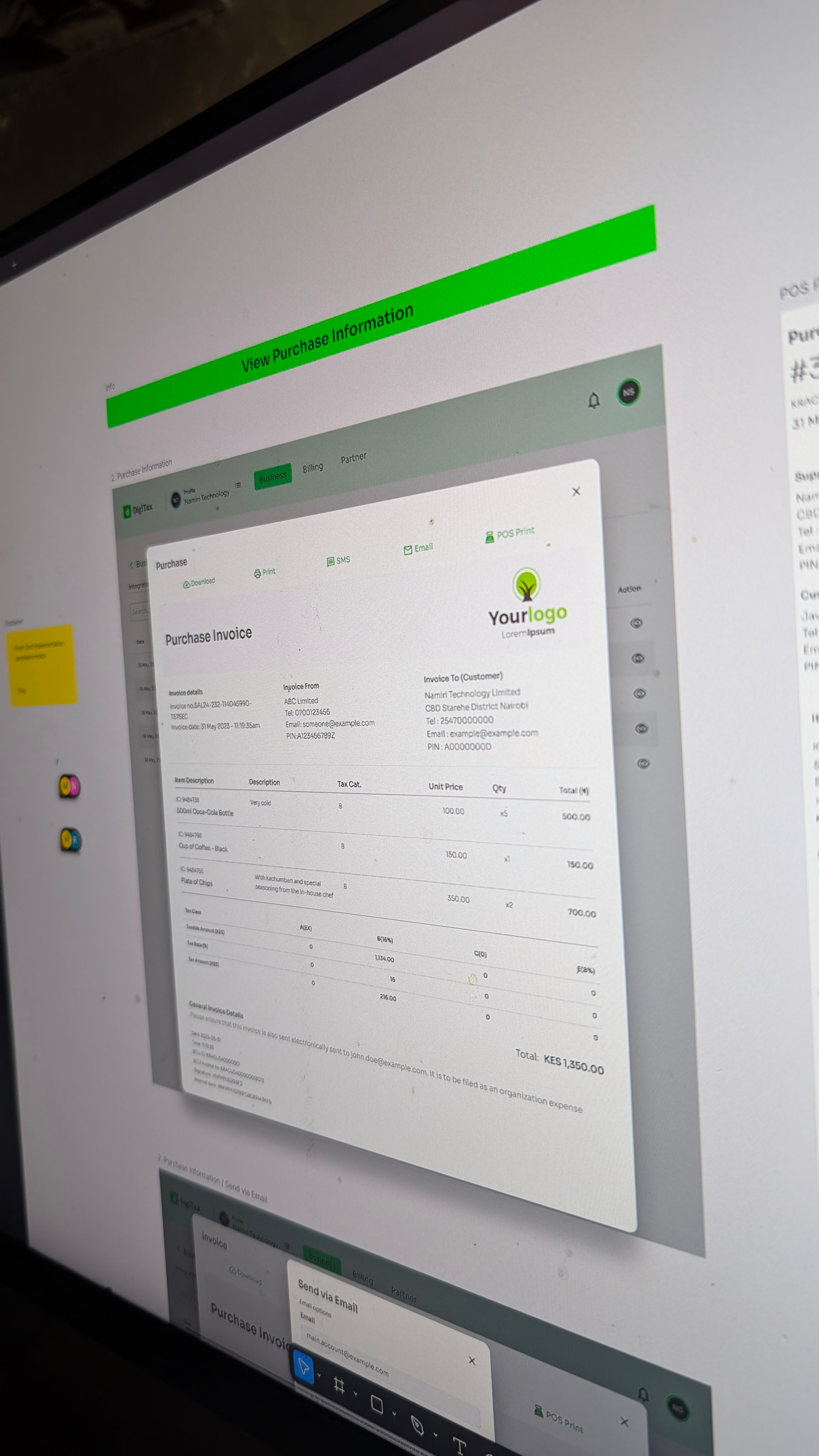 Example of Long Term Product Design (Annual) 