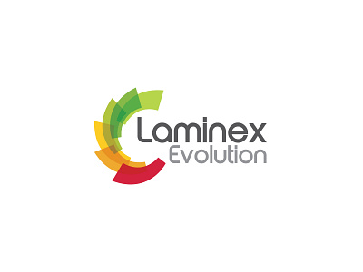 Laminex Evolution Logo Design abstract logo brand identity branding logo logo mark logodesign logotype modern logo rainbow logo symbol vector