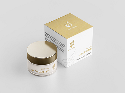 Shea Butter Packaging Design | Дизайн упаковки масла ши beauty beauty industry branding cosmetics design cream packaging graphic design industrial design logo package packaging design printing typography vector