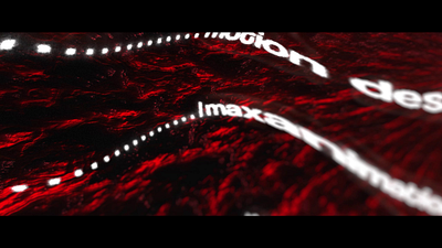 BLOODY TITLES animation credits design motion design