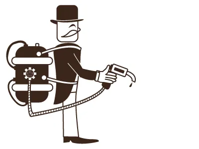 Choffee Guy choffee gun machine mustache tasty