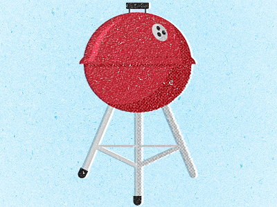 Happy Dad's Day bbq fathers day function brushes grill illustration unused
