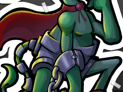 Little Demon Sketch colour drawing illustration sketch