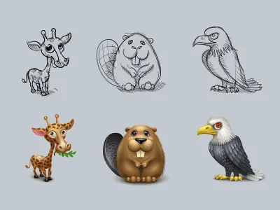 Virtual gifts for spaces.ru beaver eagle gifts giraffe icon iconka icons virtual
