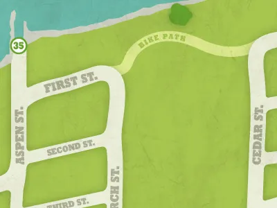 Lighthouse Christian Camp Map map roads streets water