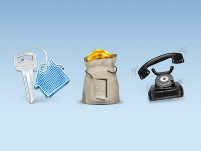 Real Estate Icons for i made this you