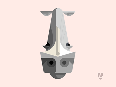 Rhinoceros portrait animal design illustration josh brill lumadessa portrait rhinoceros