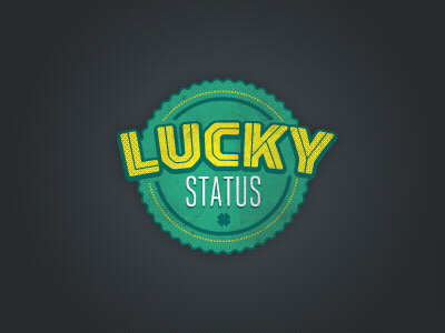 Lucky Status badge koma koma studio lucky status