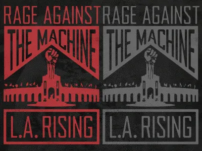 Rage Rising apparel merch protest rage against the machine