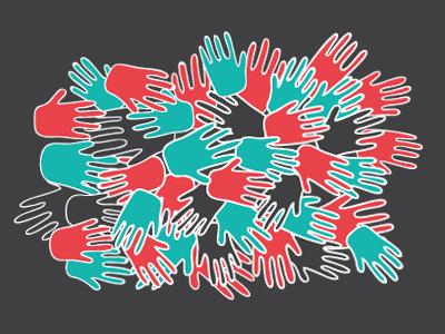 Hands hands illustration