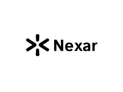 Nexar Logo Design blockchain branding crypto for sale gradient hitech icon identity lettering logo n nexar pearl saas tech type typography unused web3 wordmark