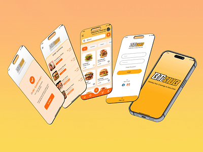 Food Ordering App Design mobile app design ui