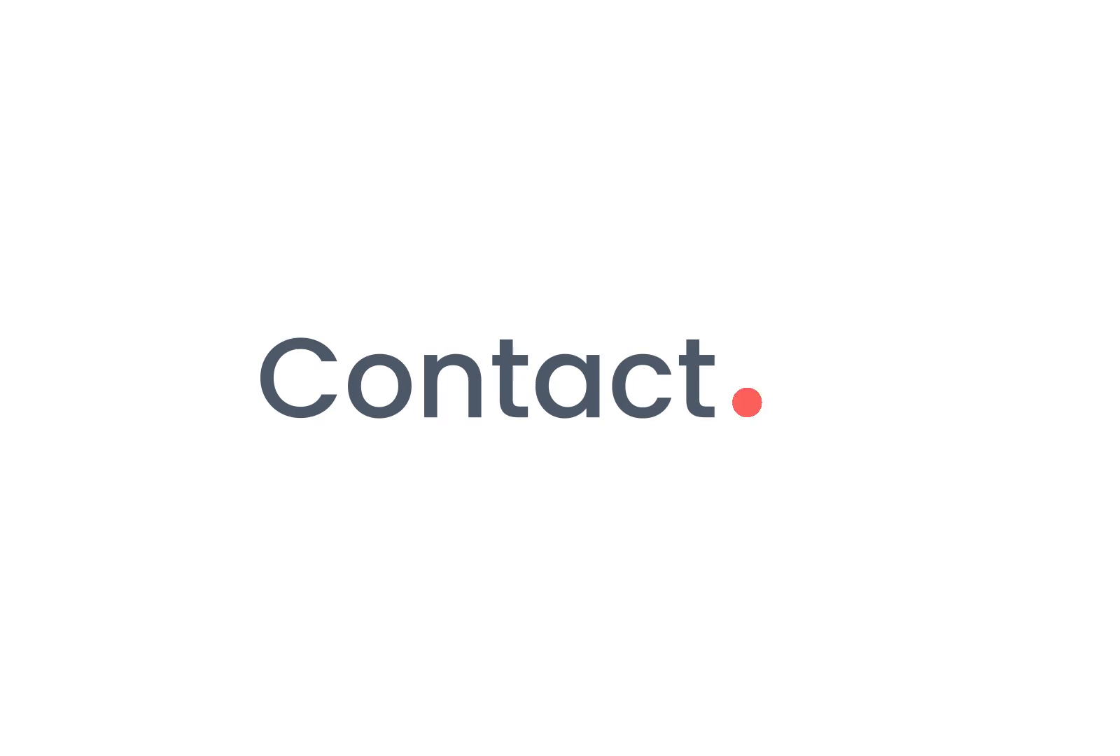 Contact Logo Animation: A dynamic and minimalist animation by ...