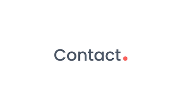 Contact Logo Animation: A dynamic and minimalist animation animation branding motion graphics