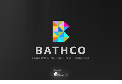 The logo named " Bathco " designed by Ansysoft. adobe illustrator aluminumindustry aluminumsmelters aluminumtrading bathmaterials carbonfootprint circularity ecofriendly greenaluminum greenbusiness innovation logo ddesign lowcarbonaluminum metalrecycling recycling supplychain sustainability sustainablealuminum upcycling