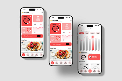 Joywear Fitness App figma fitness app ui ux design visual design