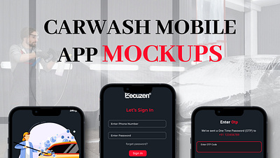 Carwash A app appdesign apps branding carwash design figma graphic design illustration logo typography ui ui design ux vector website