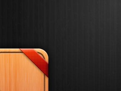 Wood and ribbon icon ribbon ui wood