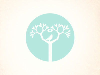 Tree & Bird logo bird icon logo maryl tree vector