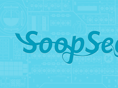 Soopsee Logo One Colour flow logo ribbon smooth soopsee thread