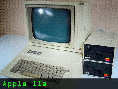 Apple ][ e apple