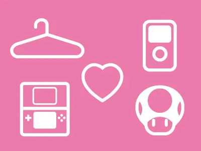 Icons ds heart icon icons ipod mushroom nintendo one up