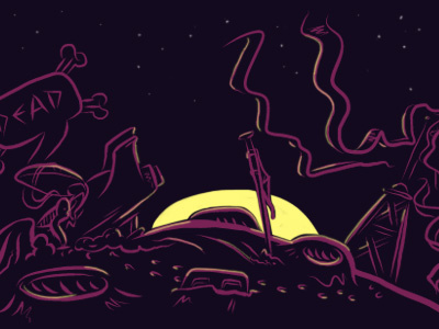 As the sun rises, the dark side is lit colour concept johnnytwoshoes moon sunlight