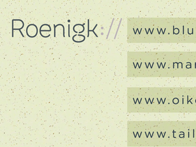 Roenigk logo trial logo