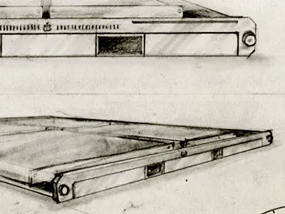 (xv) X-Serve-Virtual concept art conceptual illustration old stuff