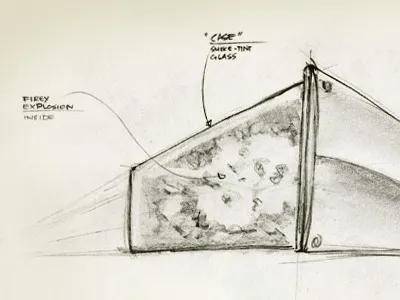 Nitro concept conceptual illustration old stuff