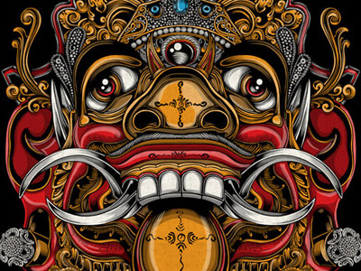 Balinese Demon balinese demon indonesia mask