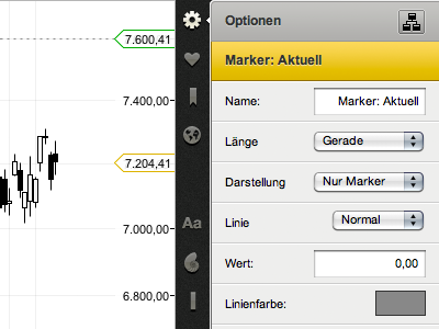 Charting Sidebar Development app buttons css css3 dark gui html5 icons light modular toolbar ui website