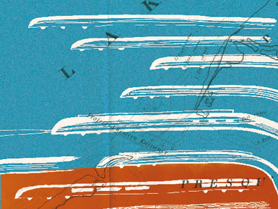 Pastime cartograph illustration travel