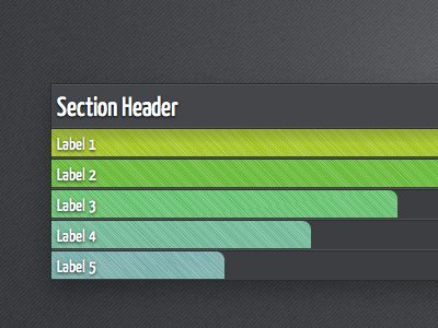 Subtle Shadow dark graph