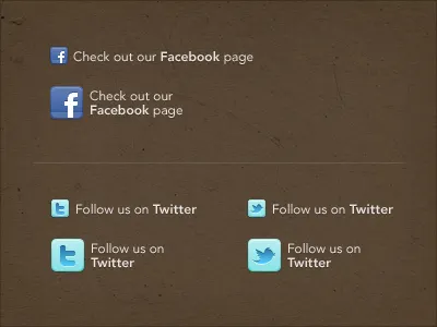 Social Media Decisions avenir facebook icons texture twitter