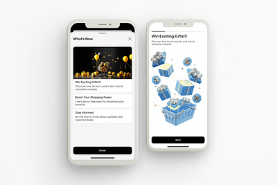 What's New page and story design mobile news story ui updates ux whats new