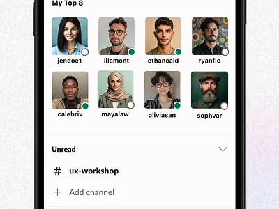 Slack Top 8 app design product design product designer slack ui uxdesign