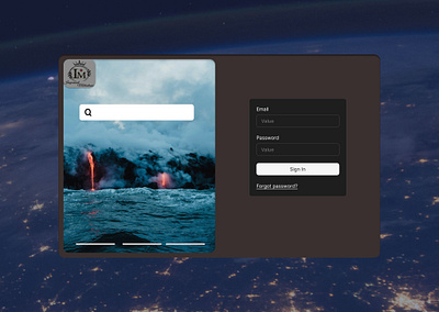 Login Page UI animation branding figma ui