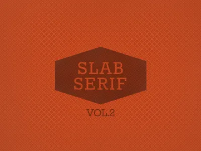Font Collection 10 Free Slab Serif Fonts Vol. 2