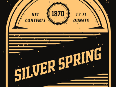 Silver Spring WIP black futura morgan avec rough vintage