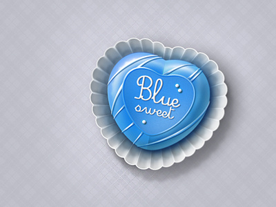 Blue Sweet blue illustration sweet