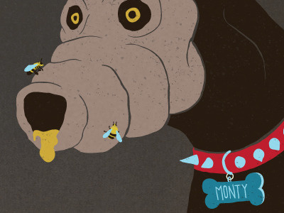 Monty beast bees honey monty burns simpsons