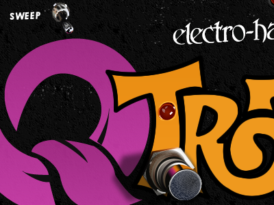 Electro Harmonix Q-Tron Pedal adobe fireworks pedal vector