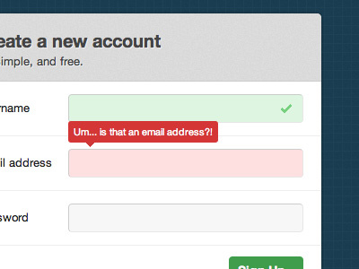 Um... Modal Register css3 jquery modal window rails register sign up ui validation